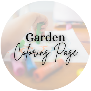 "Our Garden" Coloring Page